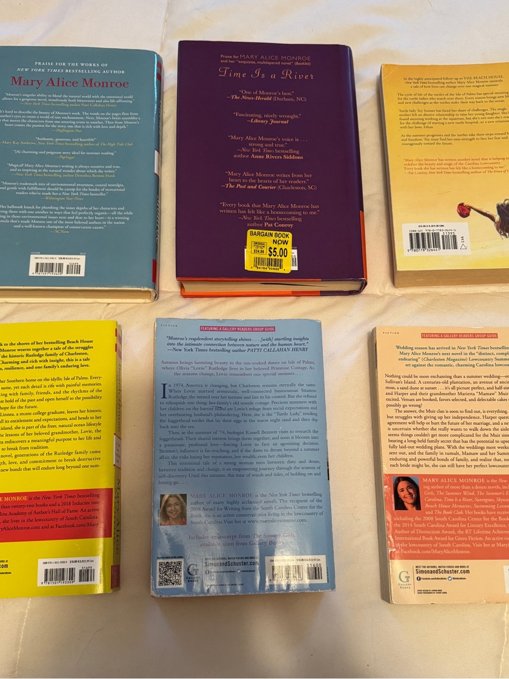 Bundle of 7 Mary Alice Monroe books, one signed copied - Picture 3 of 10